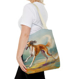 Saluki - Whimsical Dog Art Tote Bag -Perfect for Pet Lovers