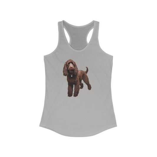Exquisite Irish Water Spaniel Women's Racerback Tank