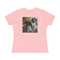Large Munsterlander - Women's Relaxed Fit Cotton Tee