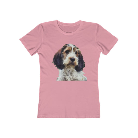 Petit Basset Griffon Vendéen Women's Slim Fit Ringspun Cotton T-Shirt