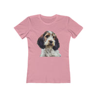 Petit Basset Griffon Vendéen Women's Slim Fit Ringspun Cotton T-Shirt