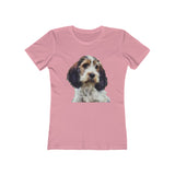 Petit Basset Griffon Vendéen Women's Slim Fit Ringspun Cotton T-Shirt