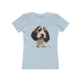 Petit Basset Griffon Vendéen Women's Slim Fit Ringspun Cotton T-Shirt