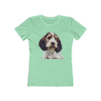 Petit Basset Griffon Vendéen Women's Slim Fit Ringspun Cotton T-Shirt