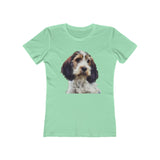 Petit Basset Griffon Vendéen Women's Slim Fit Ringspun Cotton T-Shirt