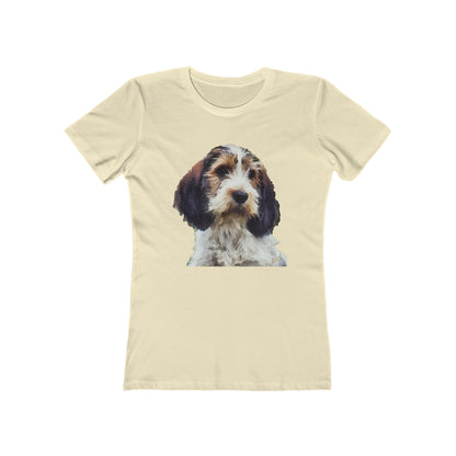 Petit Basset Griffon Vendéen Women's Slim Fit Ringspun Cotton T-Shirt