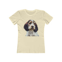 Petit Basset Griffon Vendéen Women's Slim Fit Ringspun Cotton T-Shirt