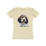 Petit Basset Griffon Vendéen Women's Slim Fit Ringspun Cotton T-Shirt