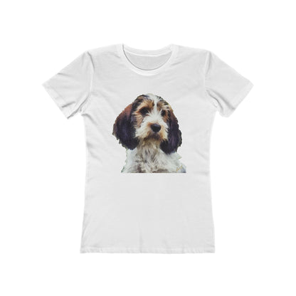 Petit Basset Griffon Vendéen Women's Slim Fit Ringspun Cotton T-Shirt