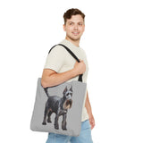 Cesky Terrier - Spun Polyester Tote Bag (AOP)