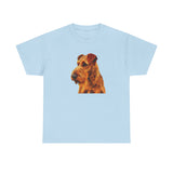 Irish Terrier 'Jocko' Unisex Heavy Cotton Tee