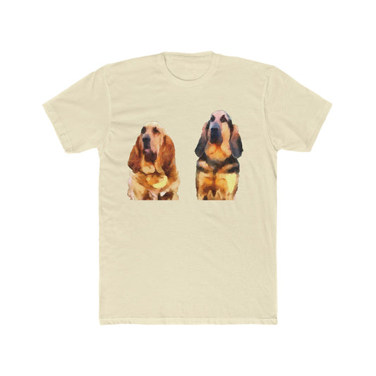 Bloodhounds 'Bear & Bubba' Men's Fitted Cotton Crew Tee