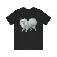 Japanese Spitz Unisex Jersey Short Sleeve Tee