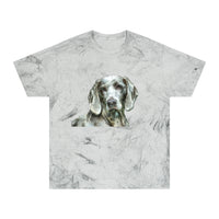 Weimaraner "Greyson" Unisex Cotton Color Blast T-Shirt