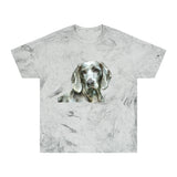 Weimaraner "Greyson" Unisex Cotton Color Blast T-Shirt