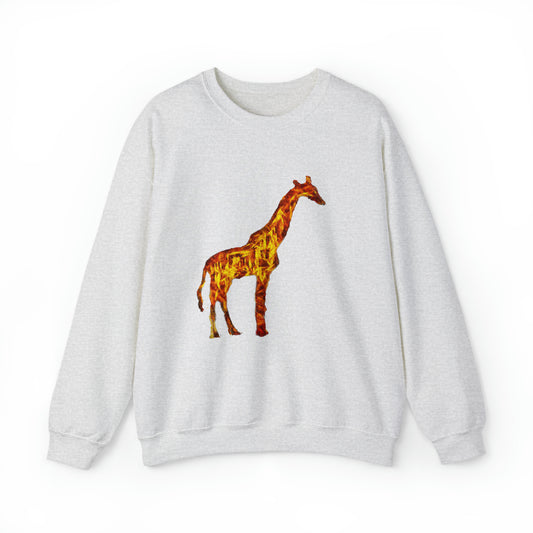 Giraffe 'Camile' Unisex 50/50  Crewneck Sweatshirt