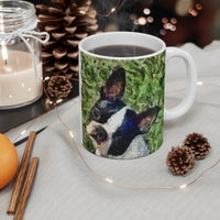 Boston Terrier 'Skipper' Ceramic Mug 11oz