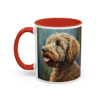 Labradoodle  =- Ceramic Accent Mug - 2 Sizes