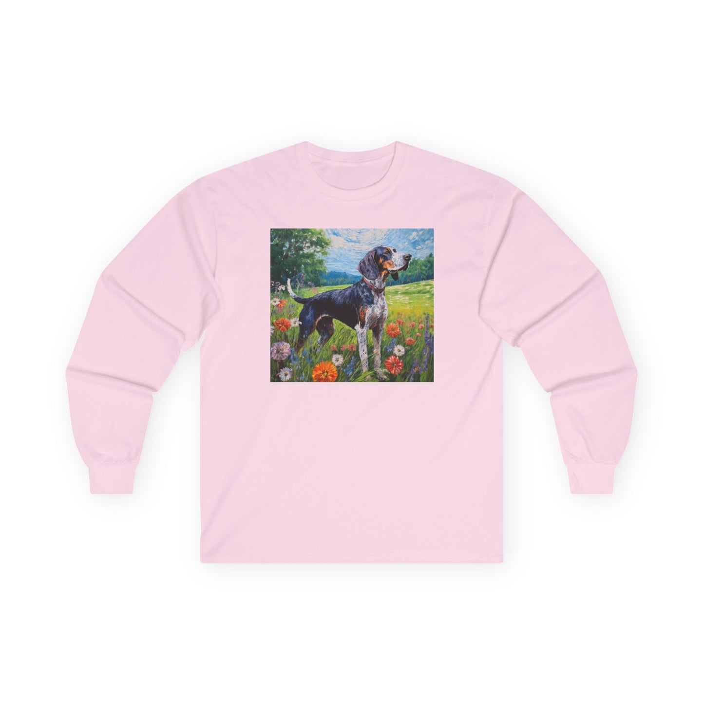Bluetick Coonhound Unisex Classic Cotton Long Sleeve Tee