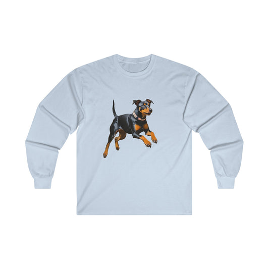 Manchester Terrier Unisex Classic Cotton Long Sleeve Tee