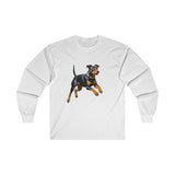 Manchester Terrier Unisex Classic Cotton Long Sleeve Tee