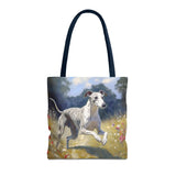 Whippet Polyester Tote Bag (AOP)