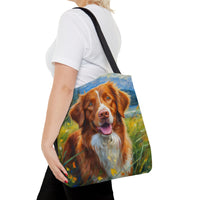 Nova Scotia Duck Tolling Retriever 'Dixie' Tote Bag