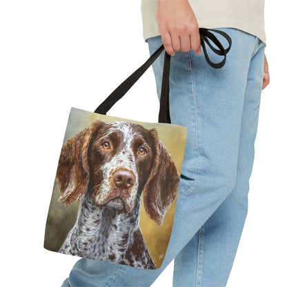 German Wirehaired Pointer Tote Bag (AOP)