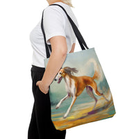 Saluki - Whimsical Dog Art Tote Bag -Perfect for Pet Lovers