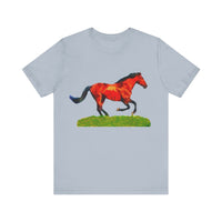 Horse 'Old Red' Unisex Jersey Short Sleeve Tee