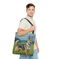 Swedish Vallhund  - Polyester Tote Bag (AOP)