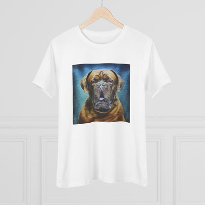 Dogue de Bordeaux Women's Relaxed Fit Cotton Tee