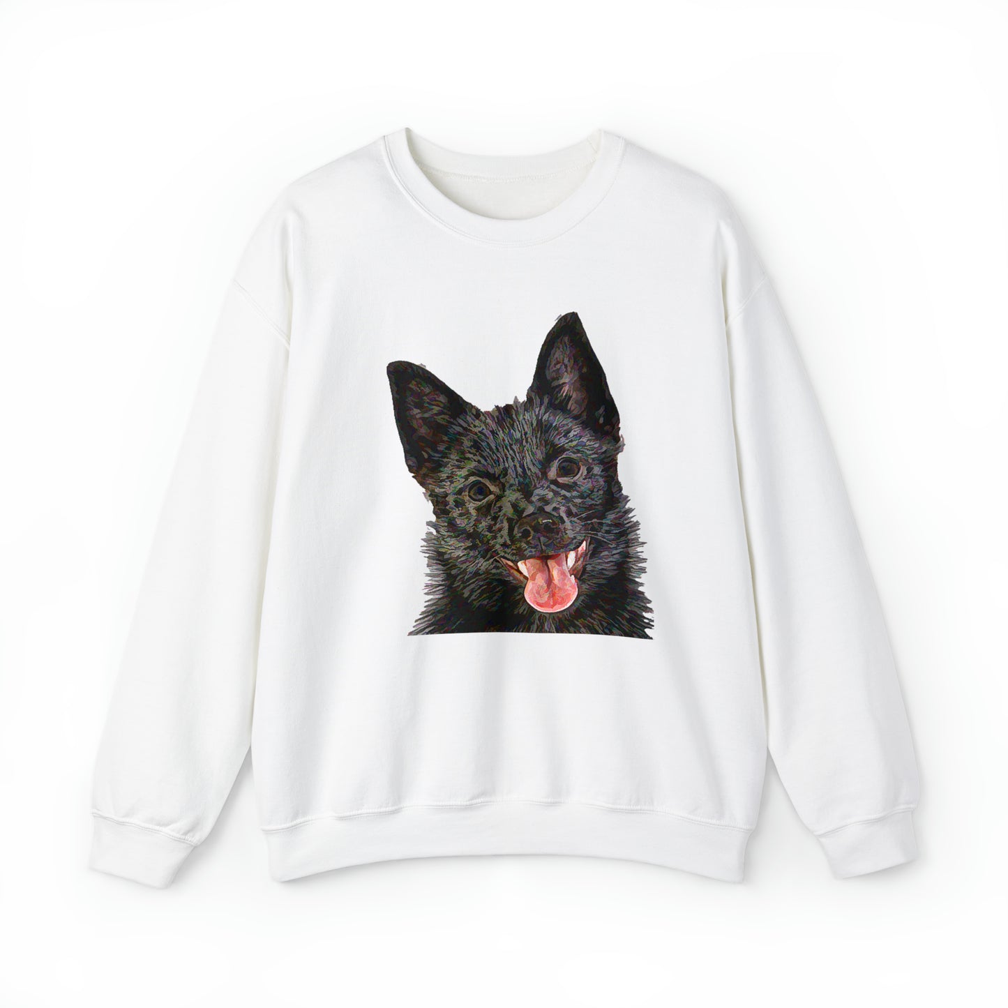 Schipperke Unisex 50/50  Crewneck Sweatshirt