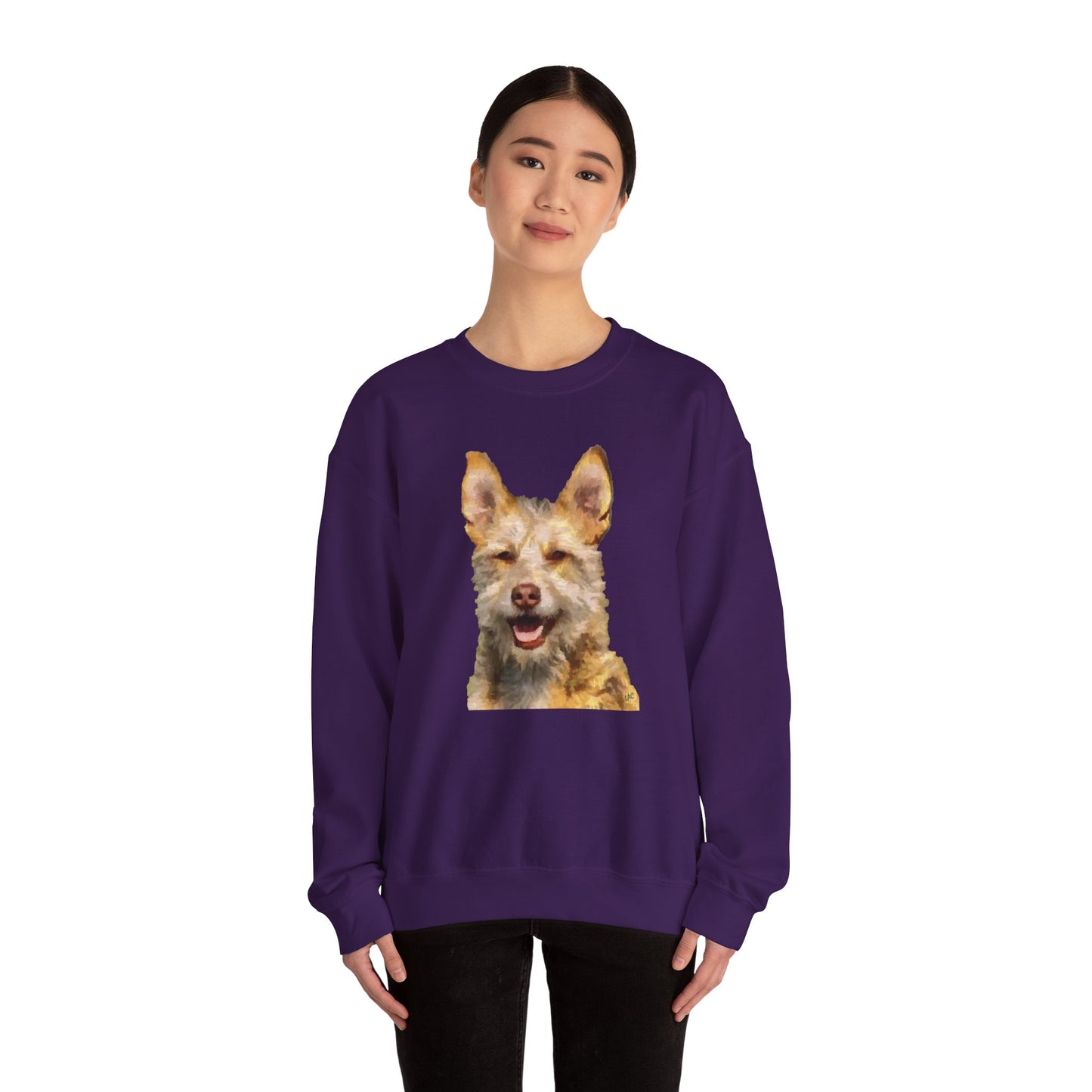 Portuguese Podengo Unisex 50/50 Crewneck Sweatshirt DoggyLips™