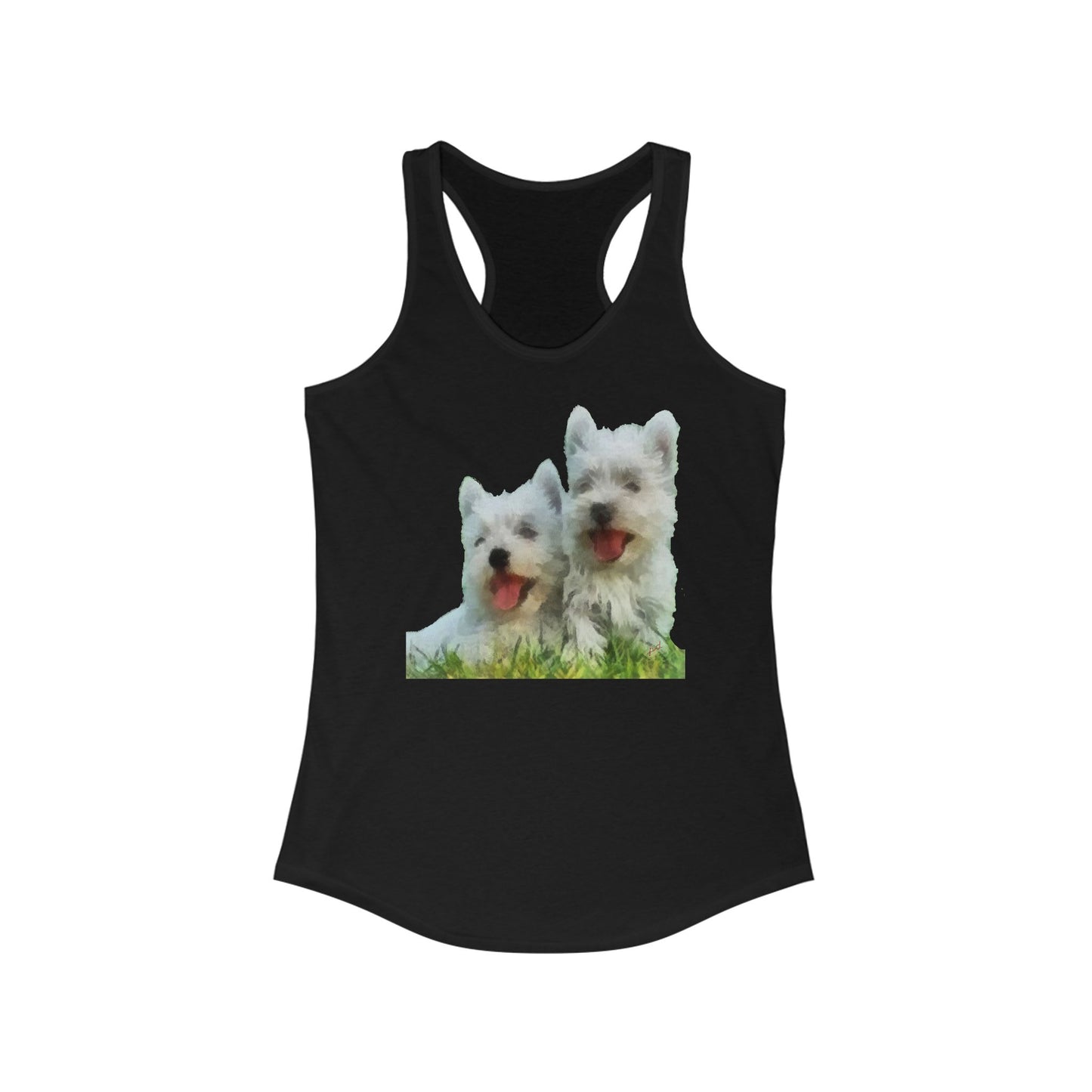 West Highland Terrier - Westie - Women's Racerback Tank