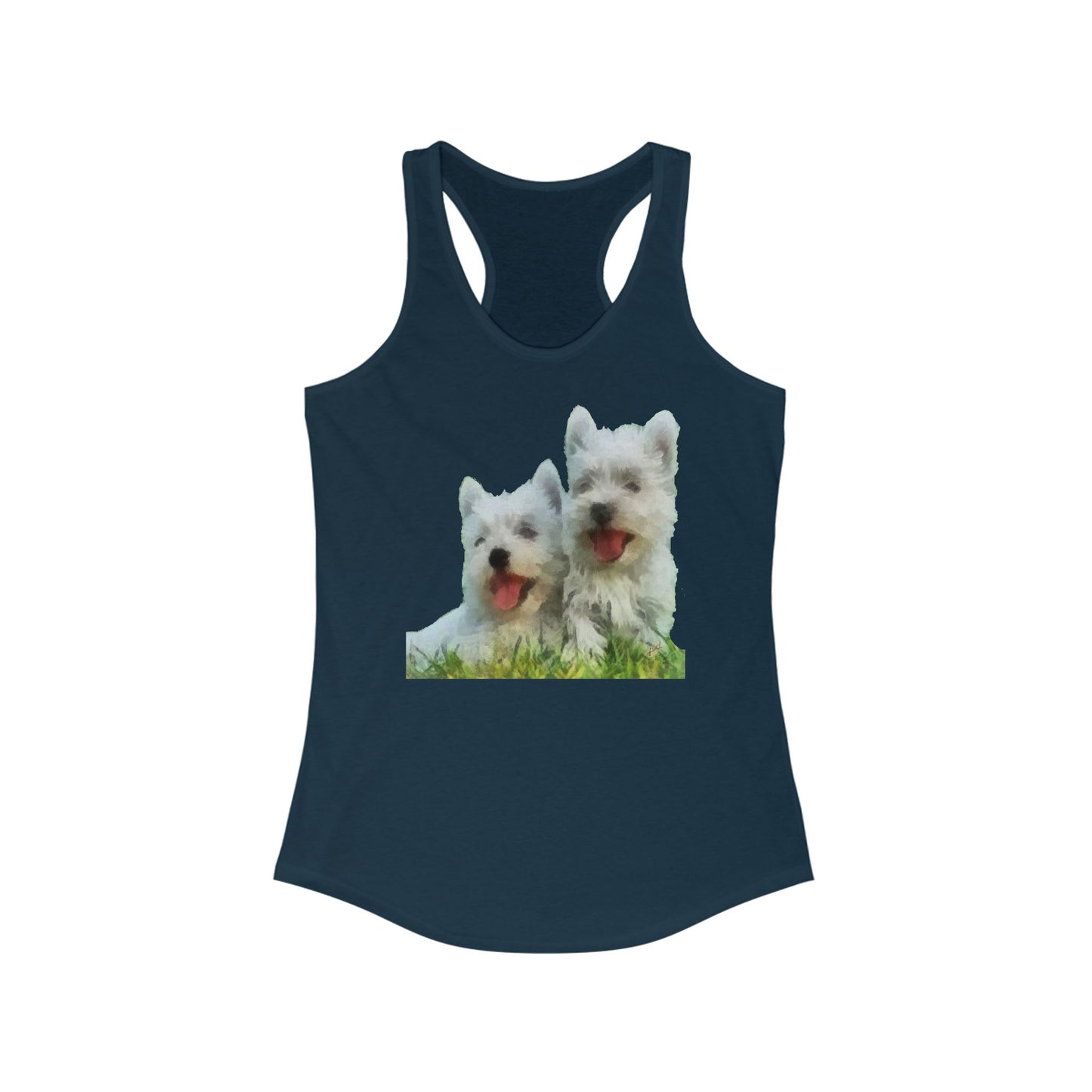 West Highland Terrier - Westie - Women's Racerback Tank