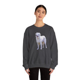 Hungarian Kuvasz - 50/50  Crewneck Sweatshirt