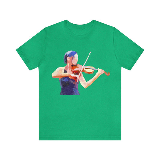 Violin 'The Bowist' -  Classic Jersey Short Sleeve Tee