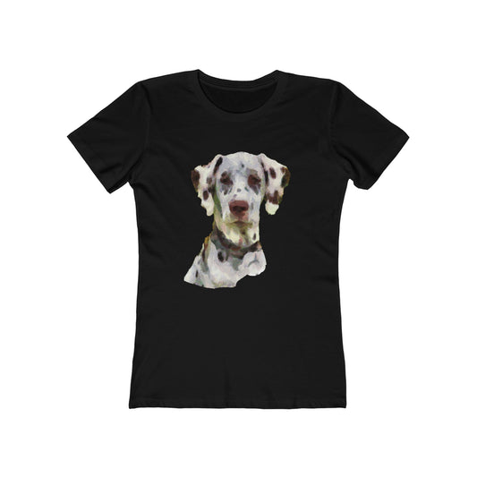 Dalmatian 'Impressionistic' Women's Slim Fit T-Shirt