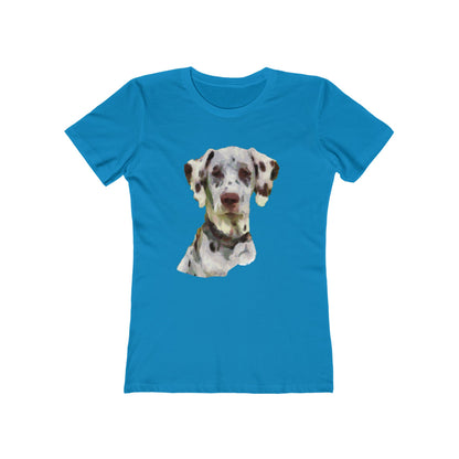 Dalmatian 'Impressionistic' Women's Slim Fit T-Shirt