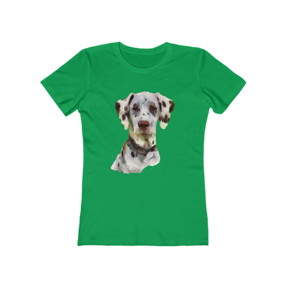 Dalmatian 'Impressionistic' Women's Slim Fit T-Shirt