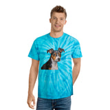 Teddy Roosevelt Terrier Tie-Dye Tee, Cyclone