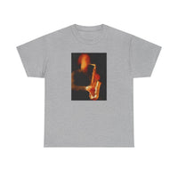 Saxophonist -- Unisex Heavy Cotton Tee