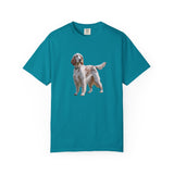English Setter #4 - Unisex Garment-Dyed T-shirt