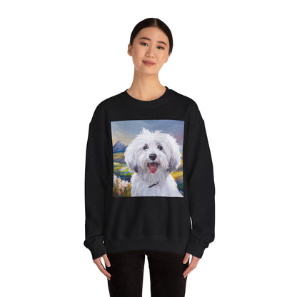 Coton de Tulear Cozy Unisex Crewneck Sweatshirt