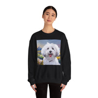 Coton de Tulear Cozy Unisex Crewneck Sweatshirt
