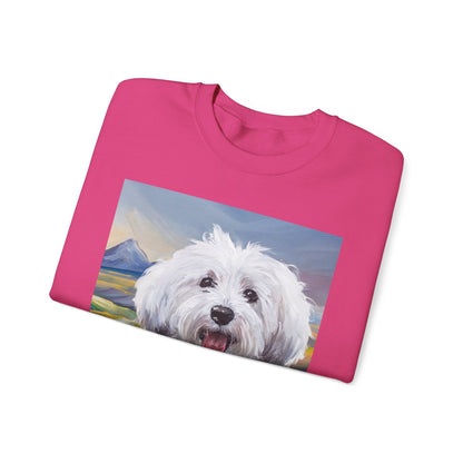 Coton de Tulear Cozy Unisex Crewneck Sweatshirt