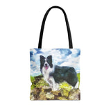 Border Collie '#1' -  Tote Bag