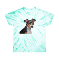 Teddy Roosevelt Terrier Tie-Dye Tee, Cyclone