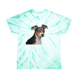 Teddy Roosevelt Terrier Tie-Dye Tee, Cyclone